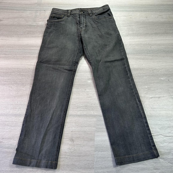 Prana Other - PrAna Jeans Mens 28x28 Gray Breathe Stretch Denim Straight Leg Casual Pants